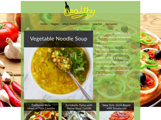 vegan screenshot
