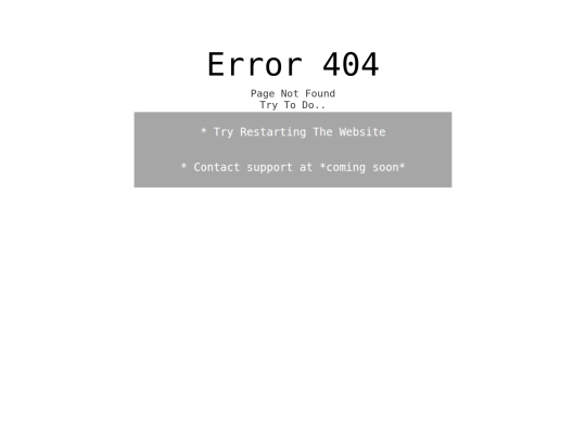 not_found screenshot