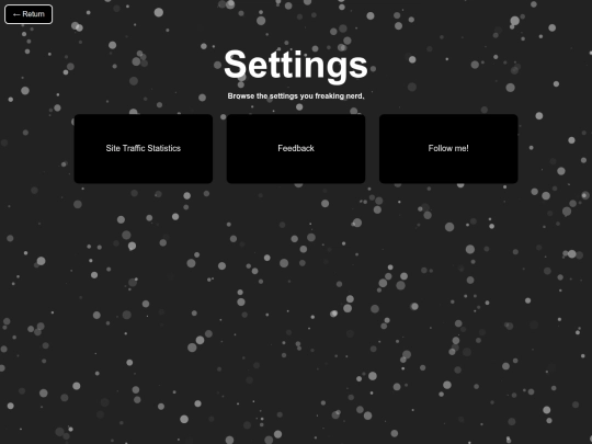 settings screenshot
