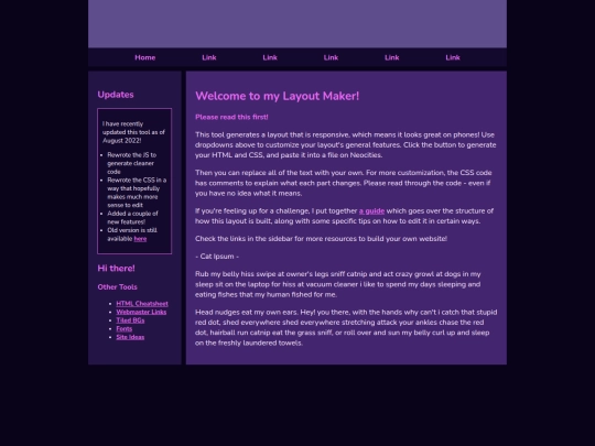 BlogTemp screenshot