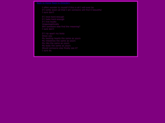 is-this-all-i-will-be screenshot