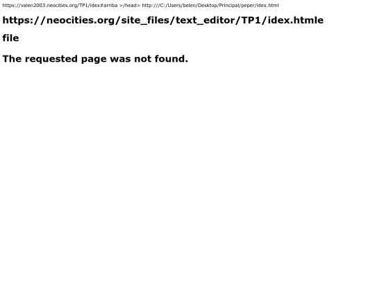 not_found screenshot