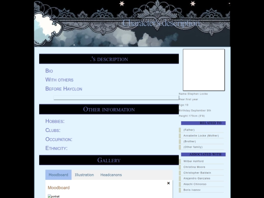 ALLCharacters/Stephen screenshot