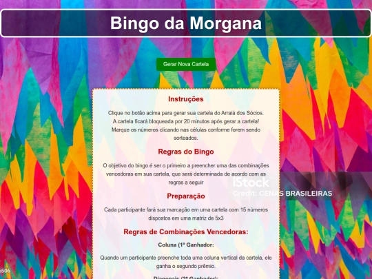 BingoMorgana screenshot