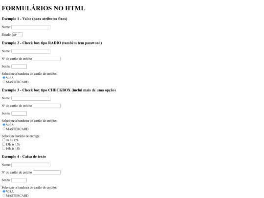 Bradesco/HTML avançado/formularios screenshot