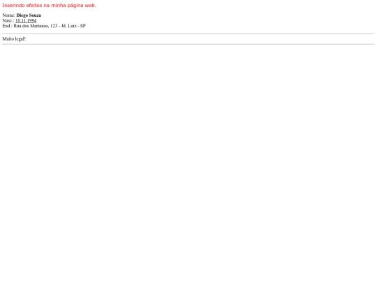 Bradesco/HTML básico/Exercicio2/Exerc2 screenshot