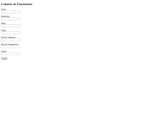 P.O.O/13_05_24/cadastrarFuncionario screenshot
