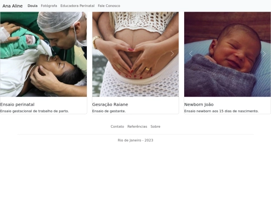 Site Bootstrap/páginas/fotografa screenshot