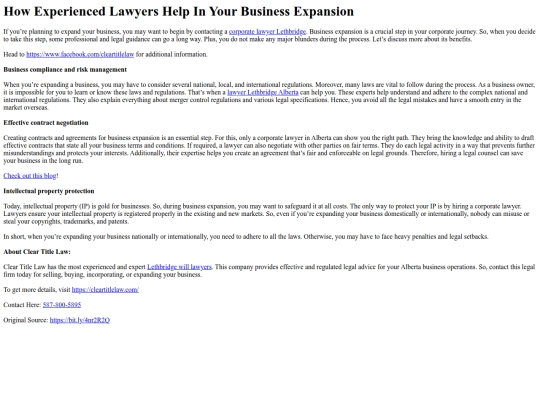 how-experienced-lawyers-help-in-your-business-expansion screenshot