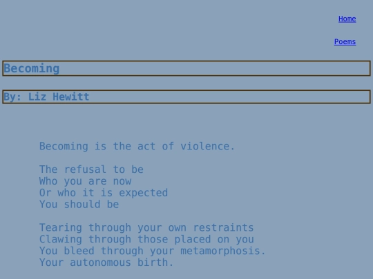 Becoming screenshot