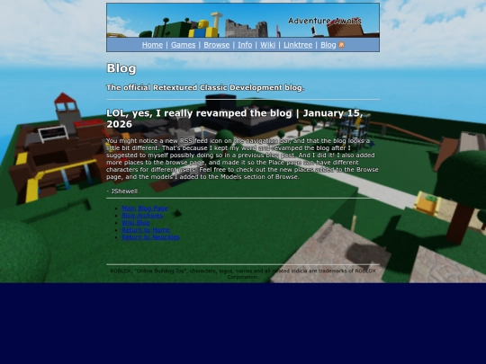blog screenshot