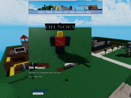 blog/not_found screenshot