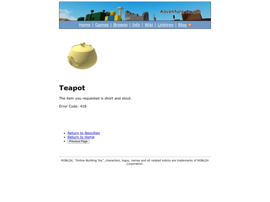 teapot screenshot
