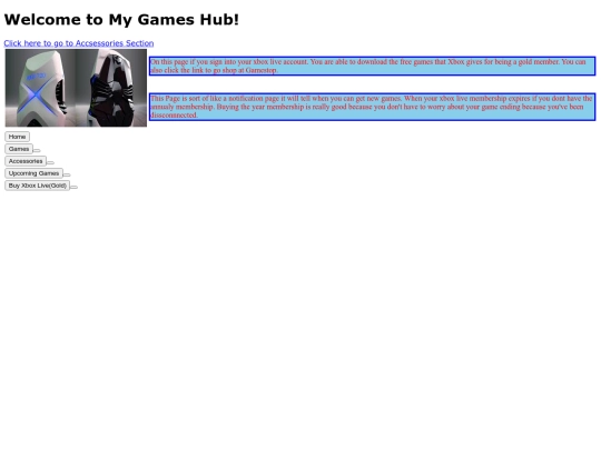 games screenshot