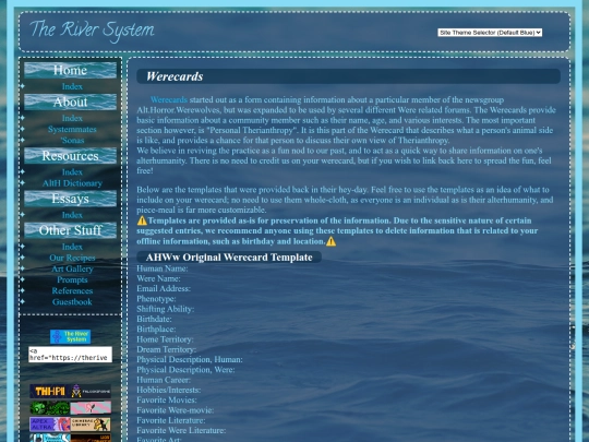about/werecards screenshot