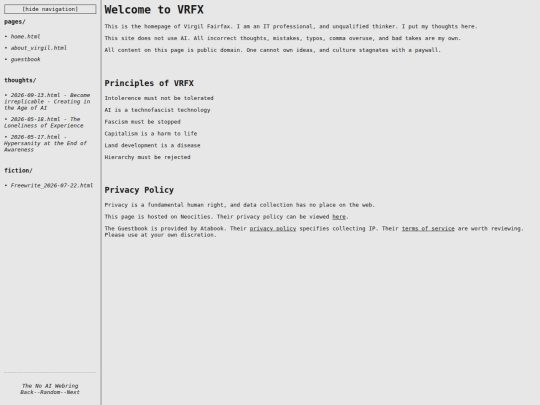 index screenshot