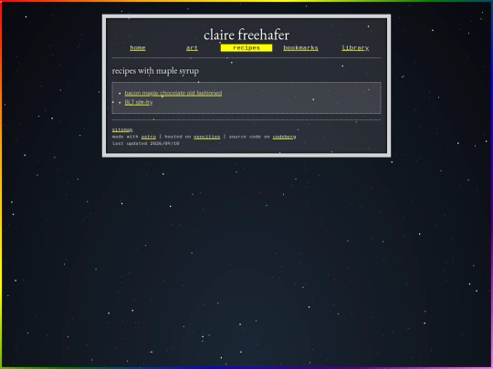 recipes/ingredients/maple-syrup screenshot