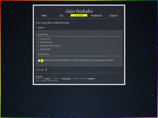 recipes/sauces/salad-dressing/four-ingredient-salad-dressing screenshot