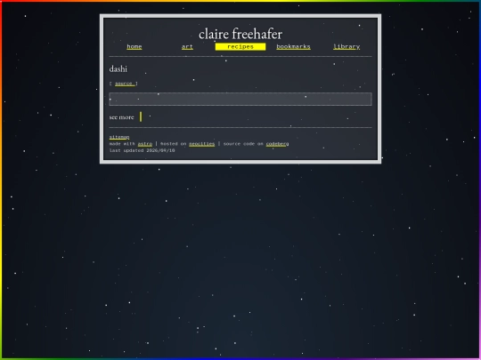 recipes/sauces/stock/dashi screenshot