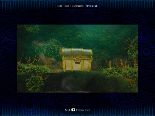 zelda/tears-of-the-kingdom/treasure screenshot