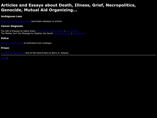 articles screenshot