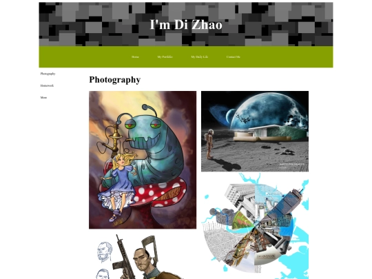 portfolio screenshot