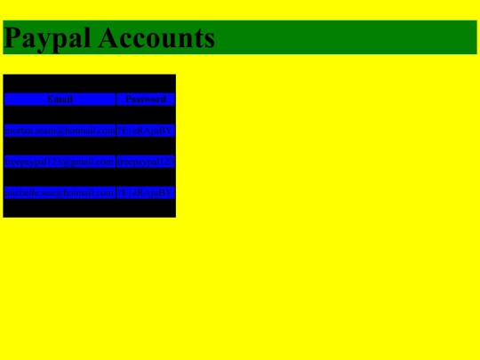 PPAccount screenshot