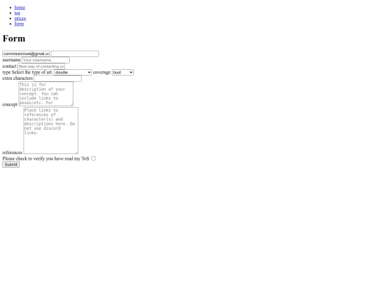 pages/form screenshot