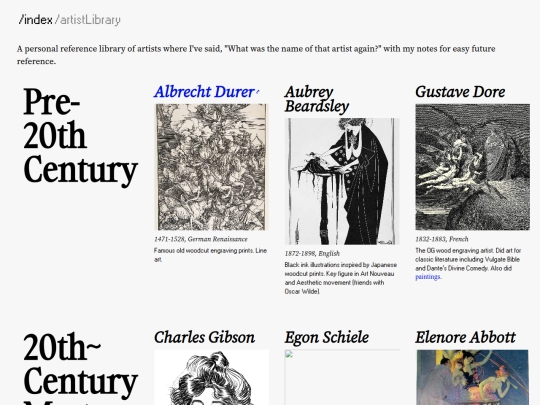 library screenshot