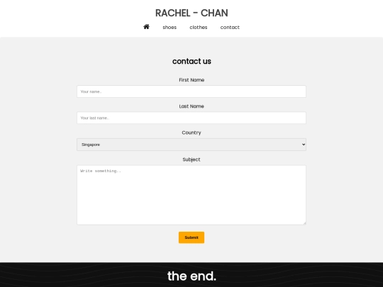 contact screenshot