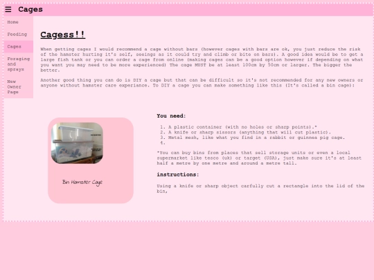 Cages screenshot
