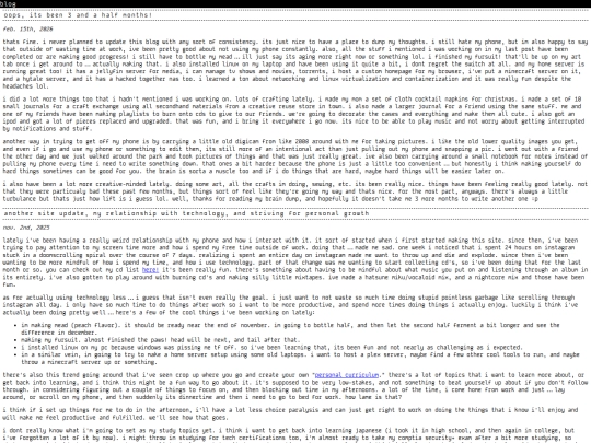 blog screenshot