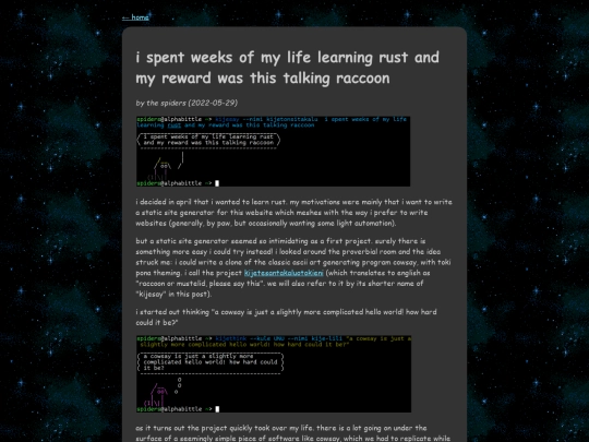blog/talking-raccoon screenshot