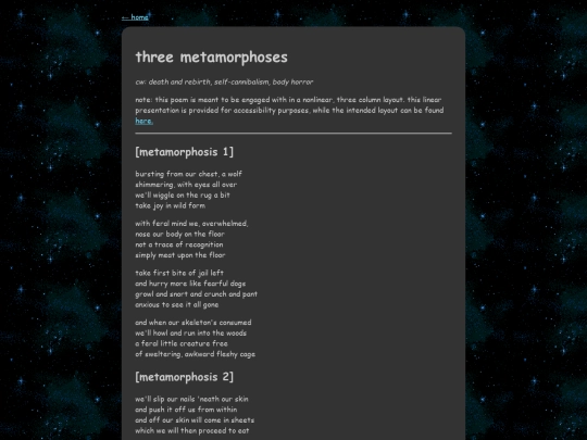 poems/three-metamorphoses-linear screenshot