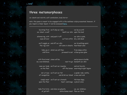poems/three-metamorphoses screenshot