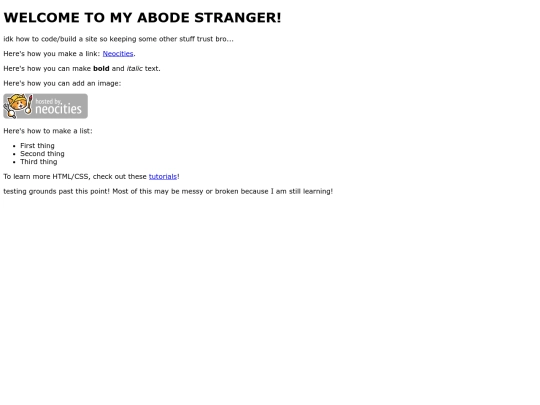 index screenshot