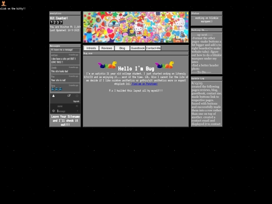 testing screenshot
