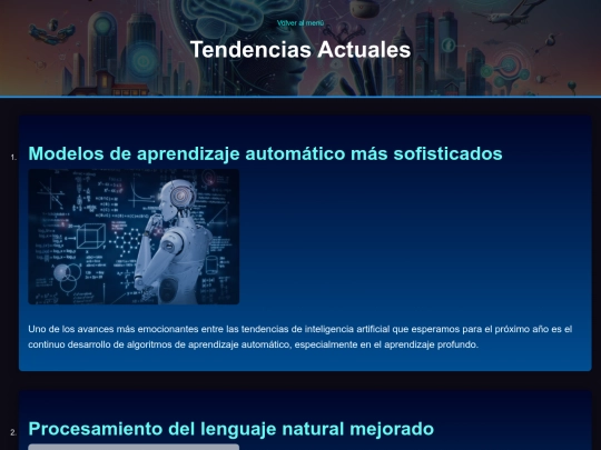 Tendencias Actuales screenshot