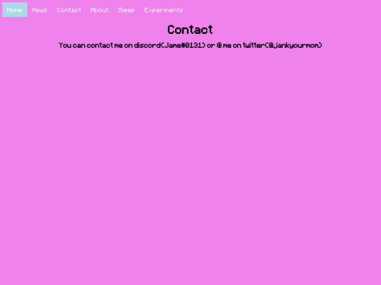 contact screenshot