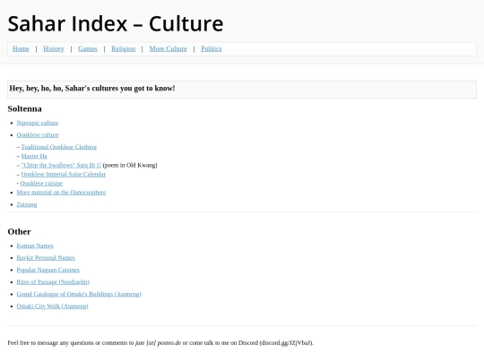 Sahar/Other/More_Culture screenshot