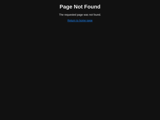 not_found screenshot