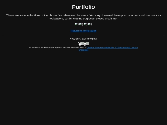 portfolio screenshot