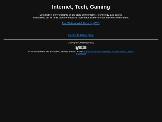 tech screenshot