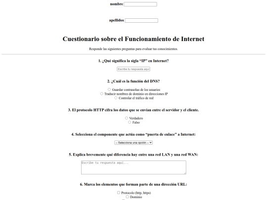 forms screenshot