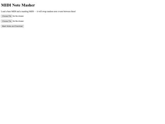 midi corruptor/mashupmid screenshot
