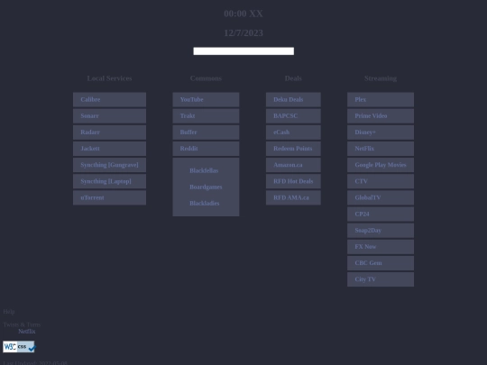 index screenshot
