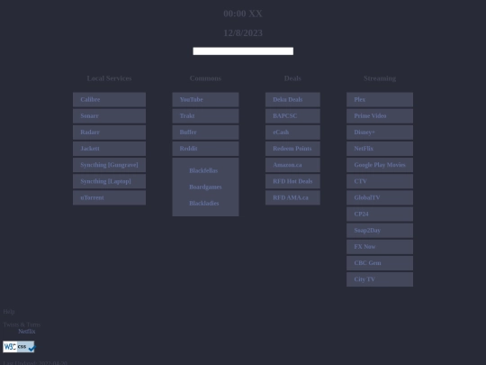 start screenshot