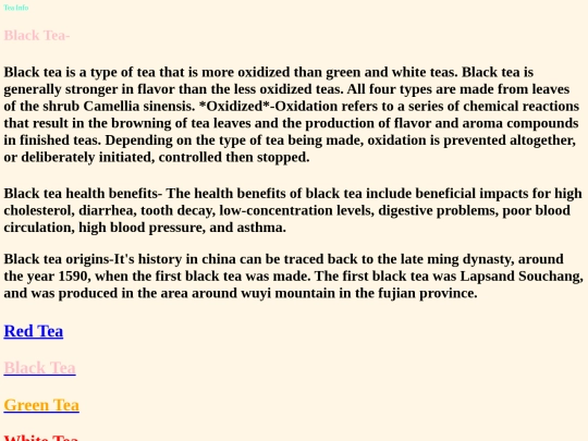 BlackTea screenshot