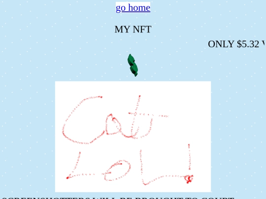 NFT screenshot