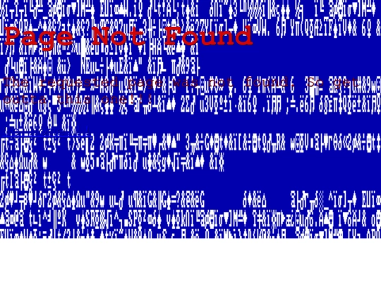 not_found screenshot